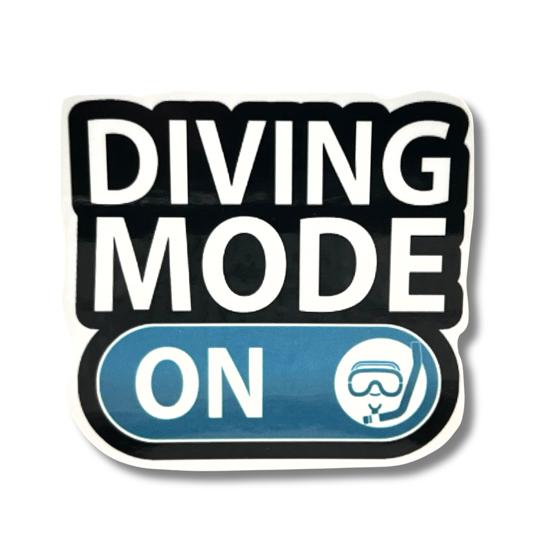 Diving Mode On - Vinyl Sticker