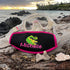 Personalized Mask Strap Covers | Dive Your Vibe | Maui Made | Green Moray Eel Design | Embroidered Scuba Accessories