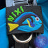 Blue Tang Tropical Fish Personalized & Customizable Scuba Diver BCD Identification Tag by Rinn Stitches on Maui, Hawaii