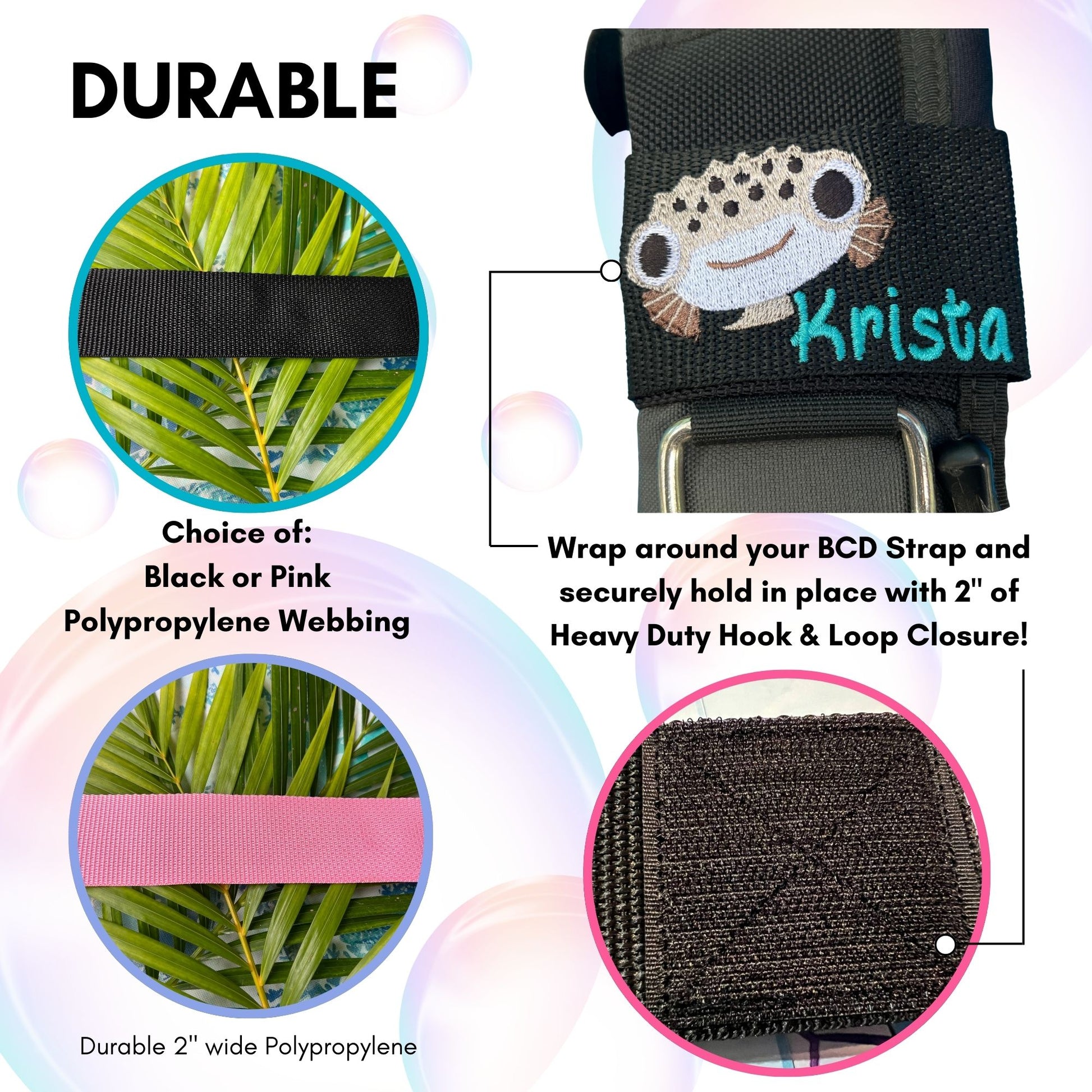 Frogfish Personalized BCD Tag