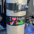 I Heart Nudis Scuba Tank Strap by Rinn Stitches on Maui, Hawaii