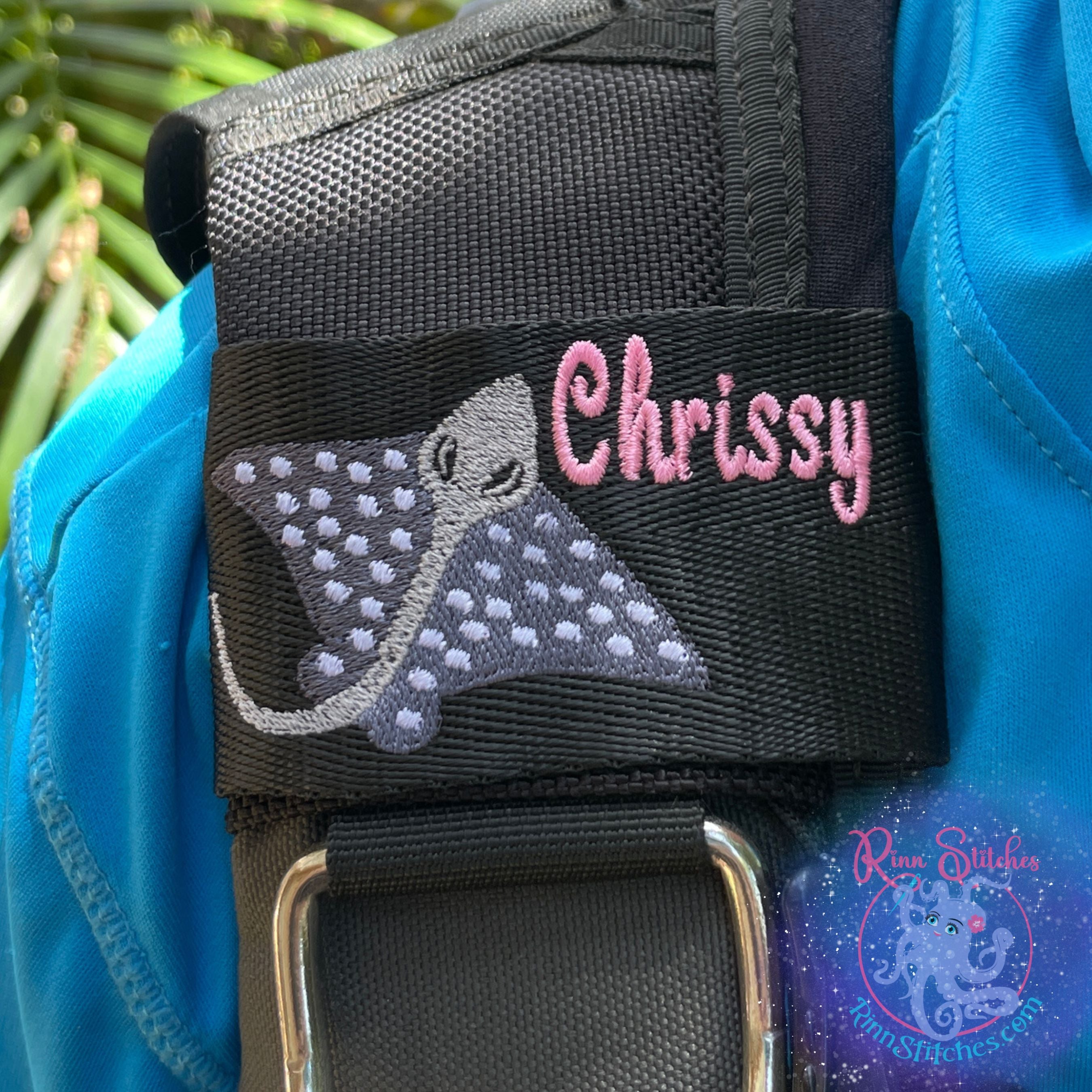 Spotted Eagle Ray Personalized BCD Tag