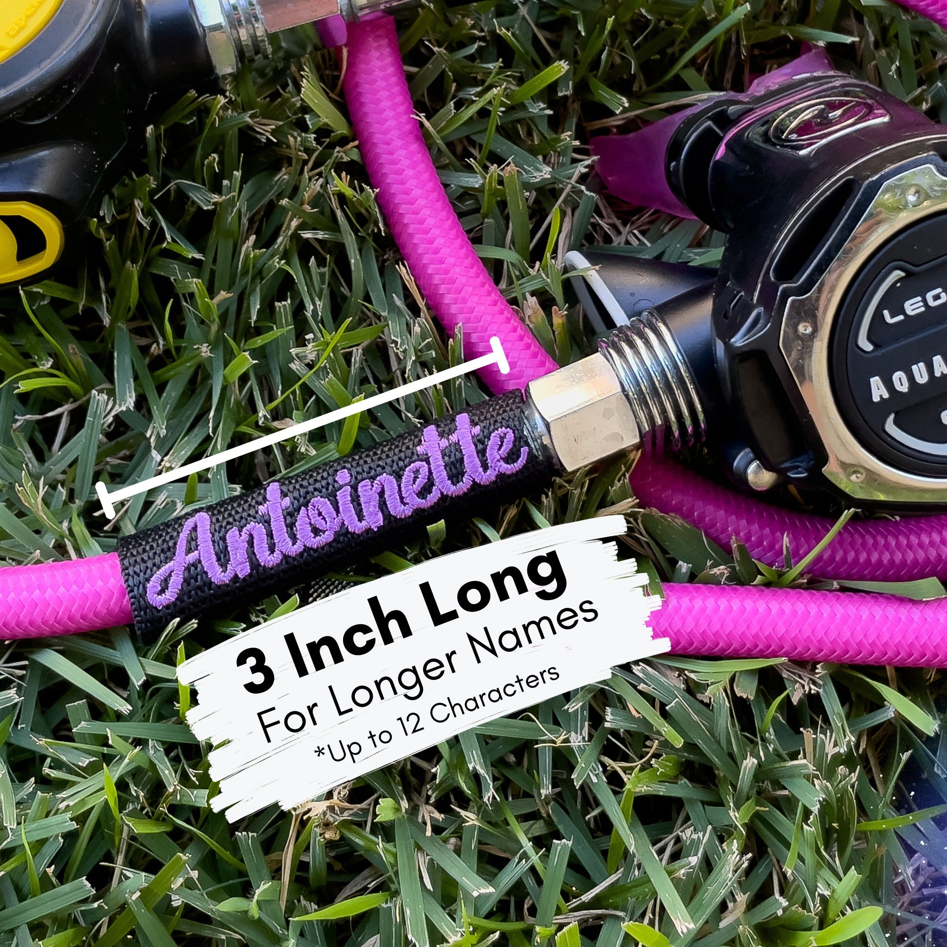 Regulator Tag - 3 inch (Best for names up to 12 characters)