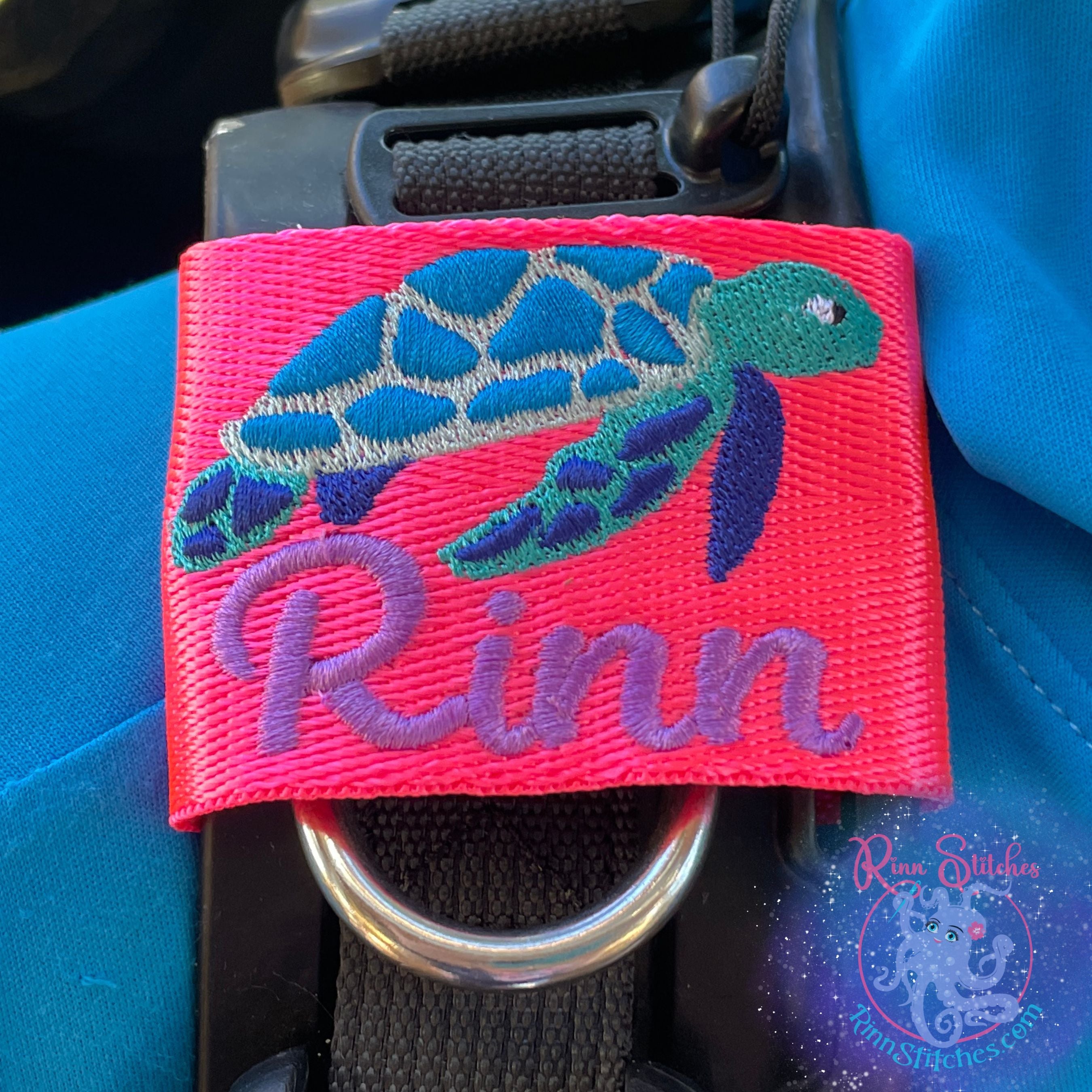 Sea Turtle Personalized BCD Tag