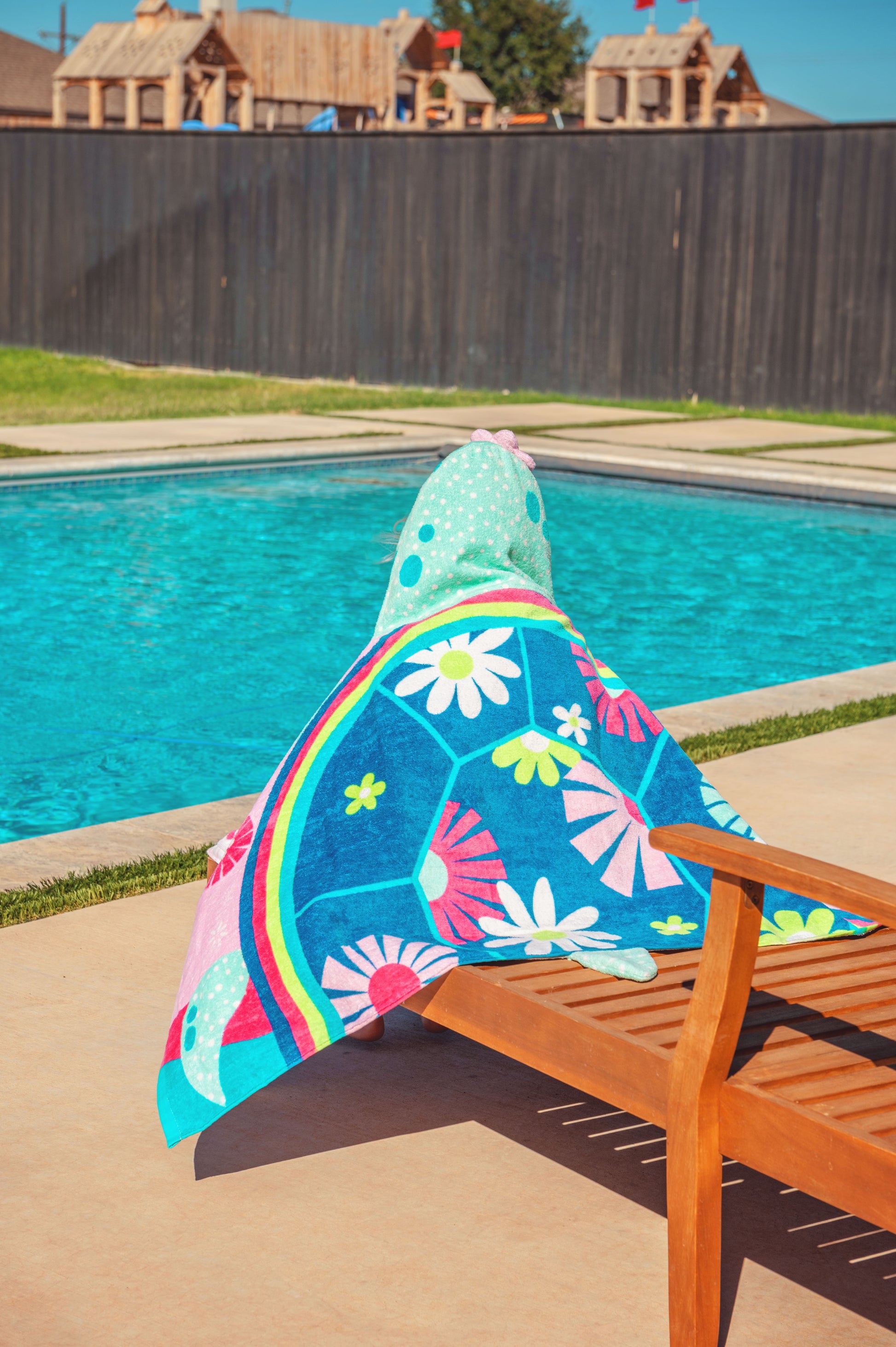 Sea Turtle Hooded Towel with Personalization