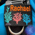 Coral Personalized BCD Tag by Rinn Stitches on Maui, Hawaii