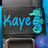 Cute Seahorse Personalized BCD Tag By Rinn Stitches on Maui, Hawaii