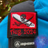 Pirate Dive Flag Personalized BCD Tag  By Rinn Stitches on Maui, Hawaii - Back Plate and Wing Size