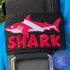 Dive Flag Shark Personalized BCD Tag by Rinn Stitches on Maui, Hawaii