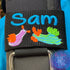 Neon Nudis Personalized BCD Tag - Nudibranch - By Rinn Stitches on Maui, Hawaii