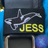 Personalized Orca BCD Tag by Rinn Stitches on Maui, Hawaii