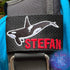 Personalized Orca BCD Tag by Rinn Stitches on Maui, Hawaii