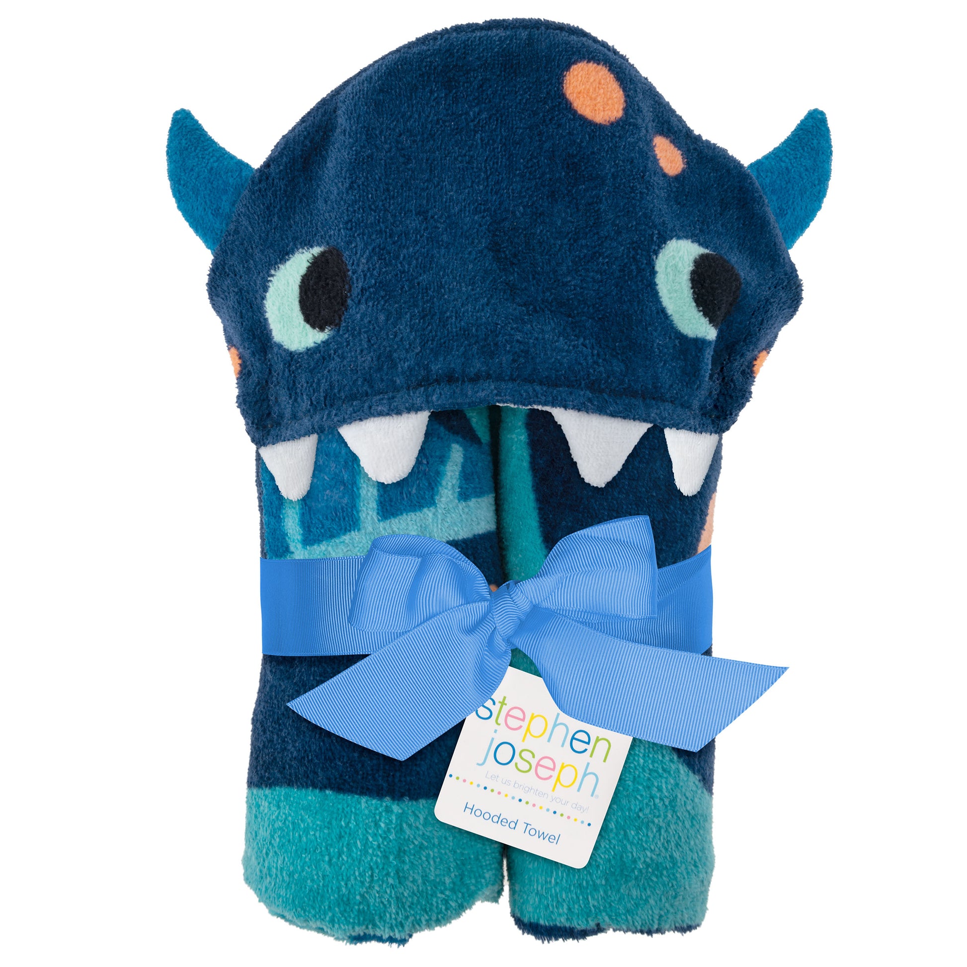 Sea Monster Hooded Towel with Personalization