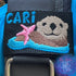 Sea Otter Personalized BCD Tag by Rinn Stitches on Maui, Hawaii