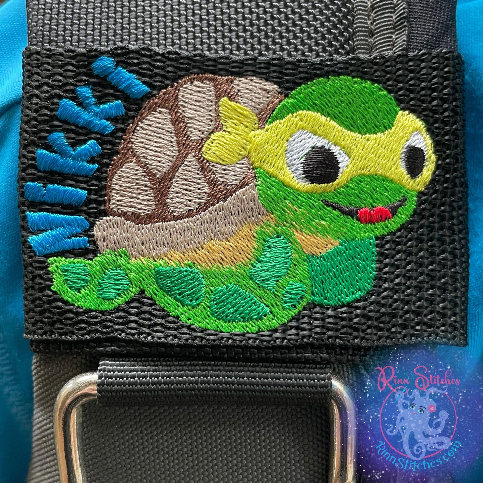 Sea Turtle Ninja Personalized BCD Tag