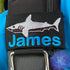 Shark Personalized BCD Tag By Rinn Stitches on Maui, Hawaii