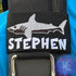 Shark Personalized BCD Tag By Rinn Stitches on Maui, Hawaii