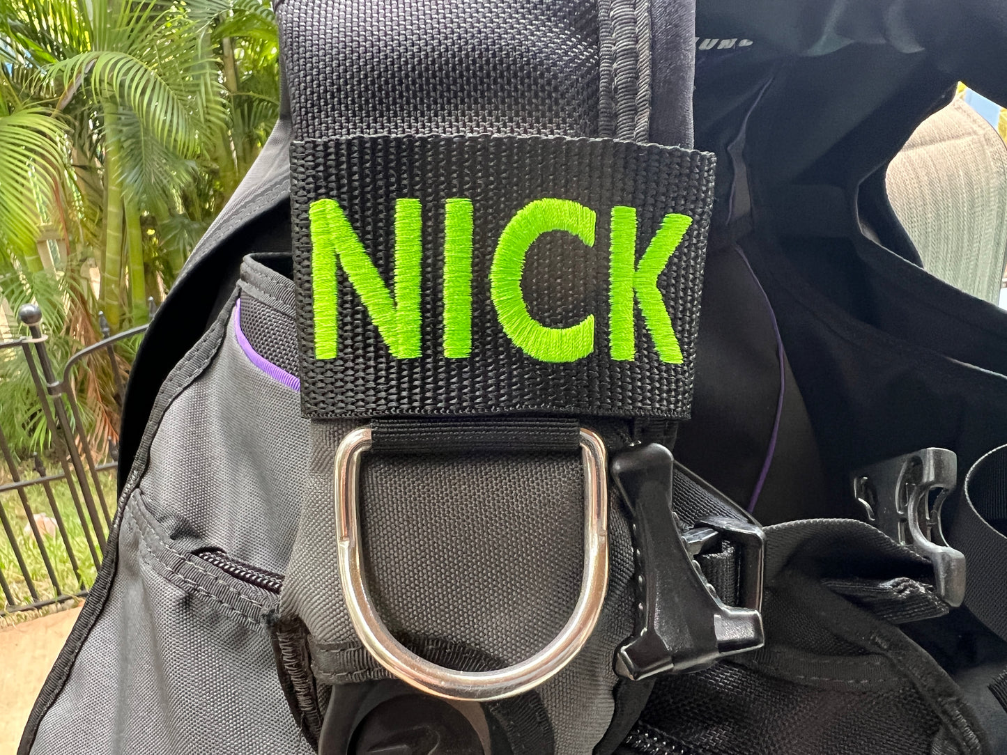 Personalized Diver Name | Personalized & Customizable Scuba Diver BCD Identification Tag | Made on Maui | Scuba Diver Gift